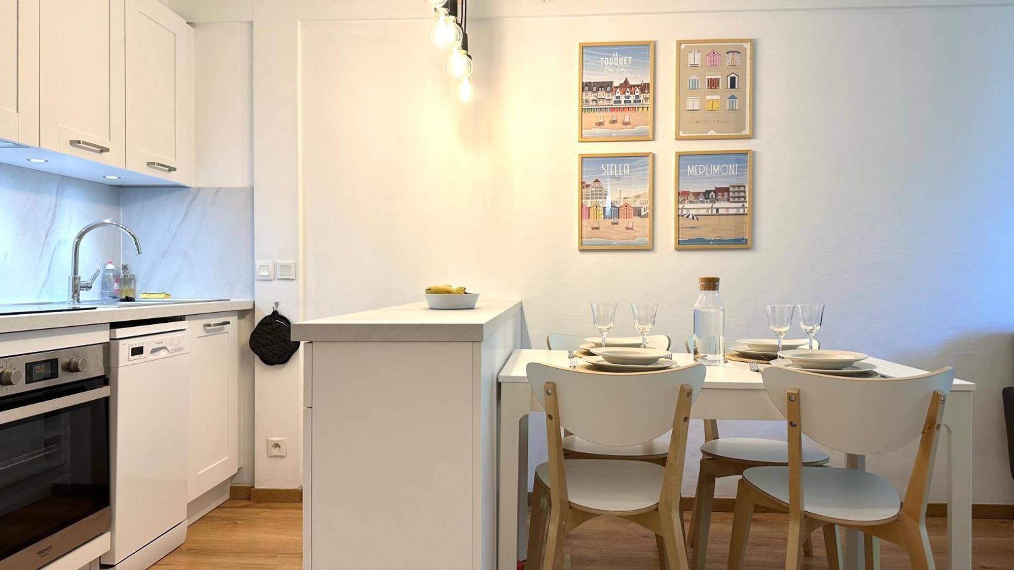 Apartmán Appt 4 Pers-2 Chb-2 Sdb-Piscine-Linge Inclus-Literies Faites A L'Arrivee Inclus-Parking Le Touquet Exteriér fotografie